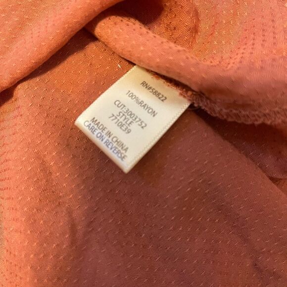 Max Studio Peasant Top with Embroidered Sleeve Detailing - Picture 8 of 8